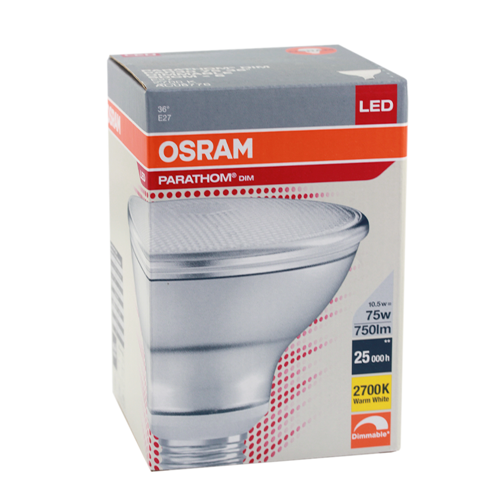 LED Parathom PAR30 75 AC08776 10.5W 2700K Dimmable E27 GMT Lighting